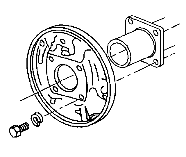 Factory diagram — Backing Plate