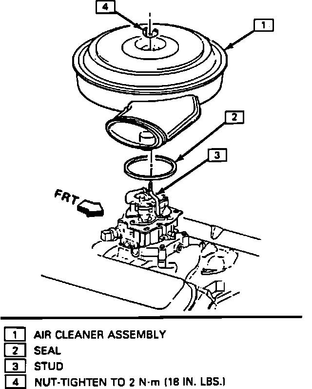 Factory diagram — Air Cleaner Housing