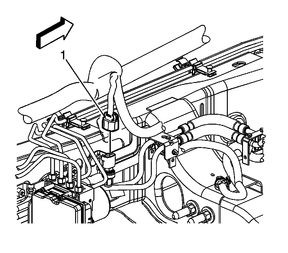 Factory diagram — Fuel Pressure Sensor/Switch