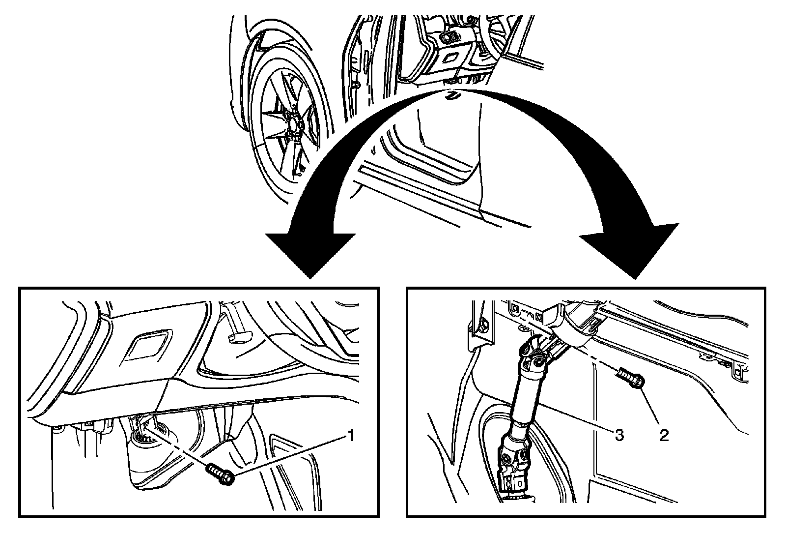 Factory diagram — Steering Shaft