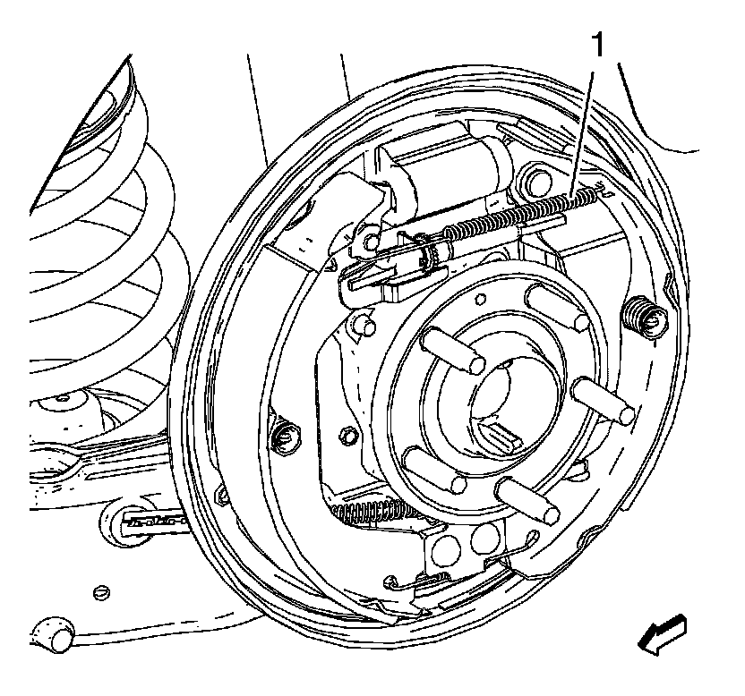 Factory diagram — Brake Shoe