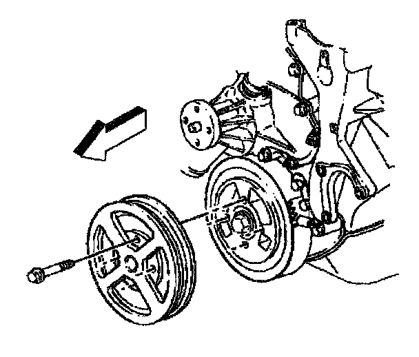 Factory diagram — Harmonic Balancer - Crankshaft Pulley