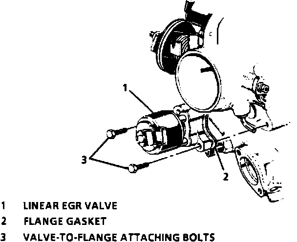 Factory diagram — EGR Valve
