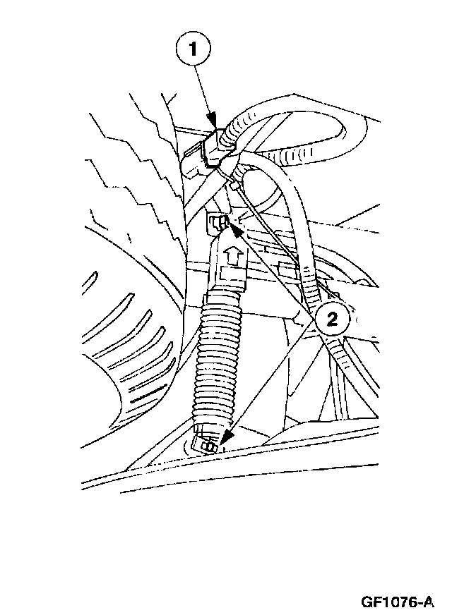 Factory diagram — Ride Height Sensor