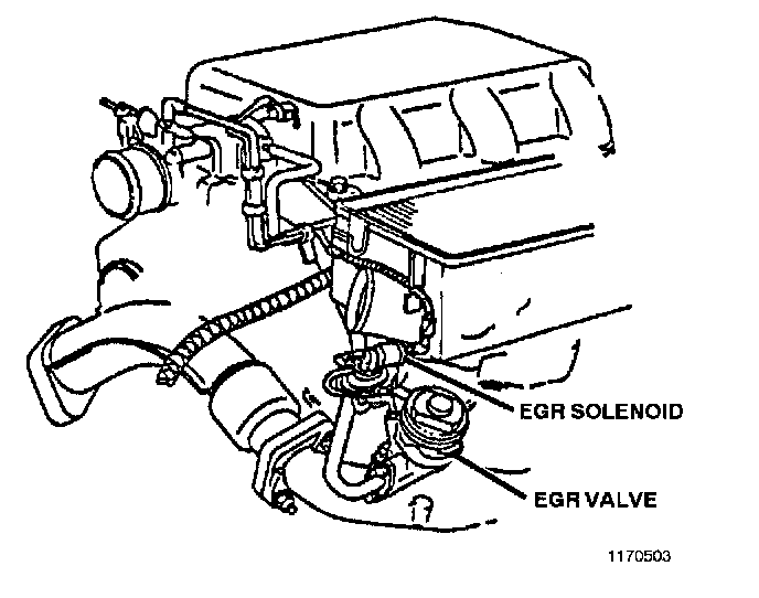 Factory diagram — EGR Valve