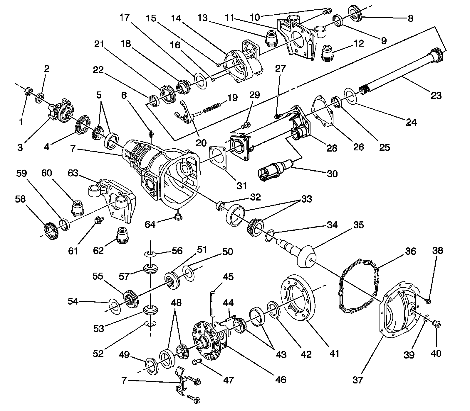 Factory diagram — Differential Assembly