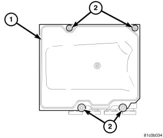 Factory diagram — Electronic Brake Control Module