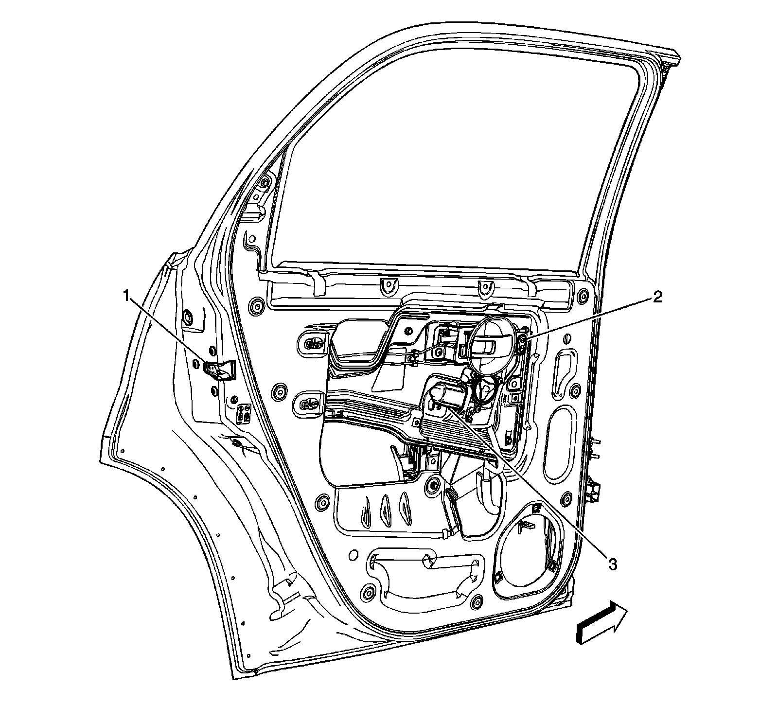 Factory diagram — Power Window Switch