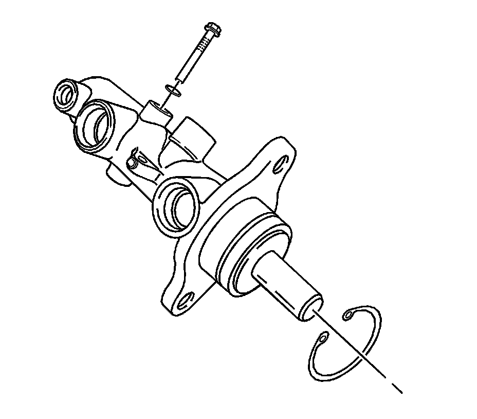 Factory diagram — Brake Master Cylinder