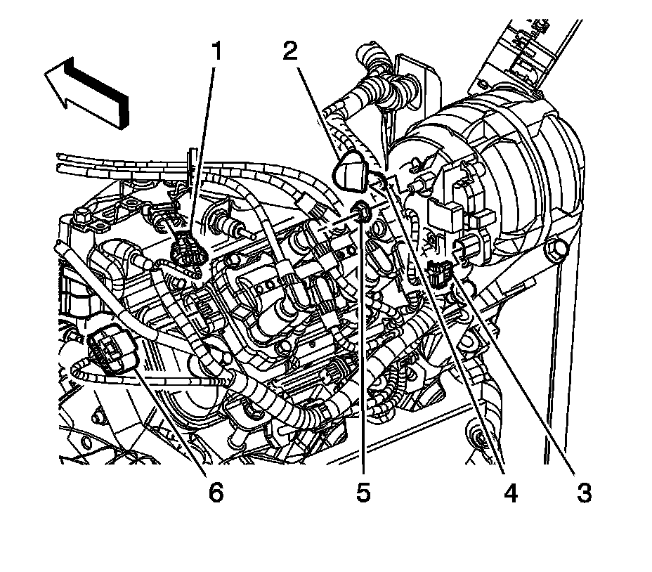 Factory diagram — Alternator