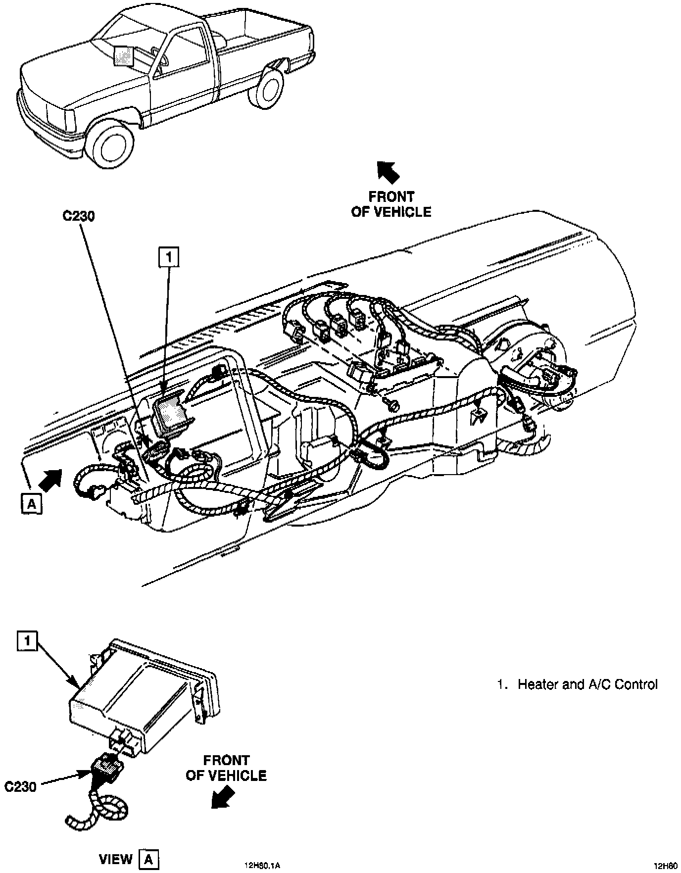 Factory diagram — Control Assembly