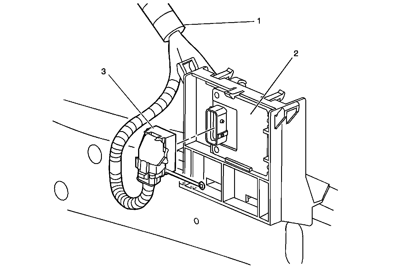Factory diagram — Control Module