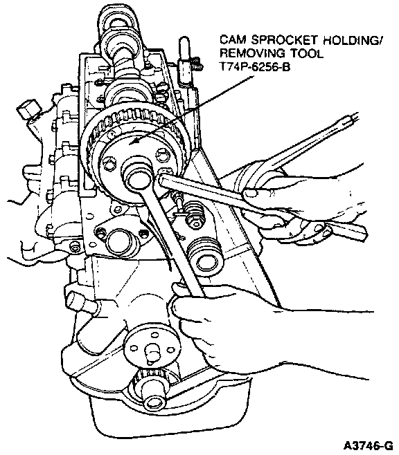 Factory diagram — Camshaft Oil Seal