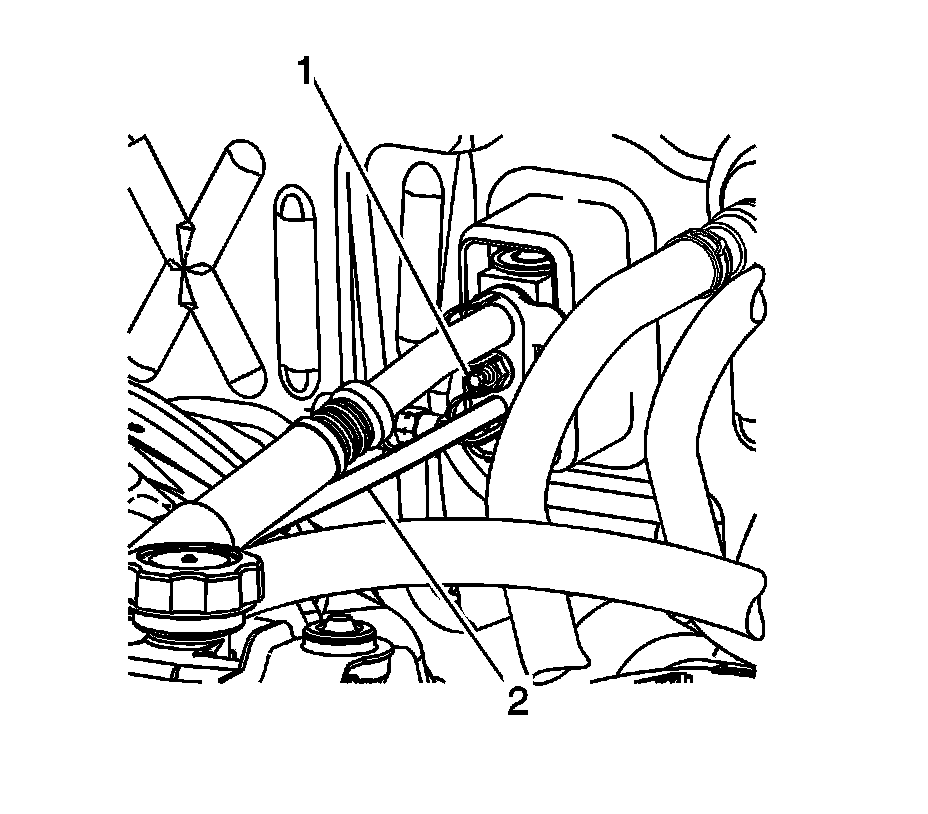 Factory diagram — Hose/Line HVAC