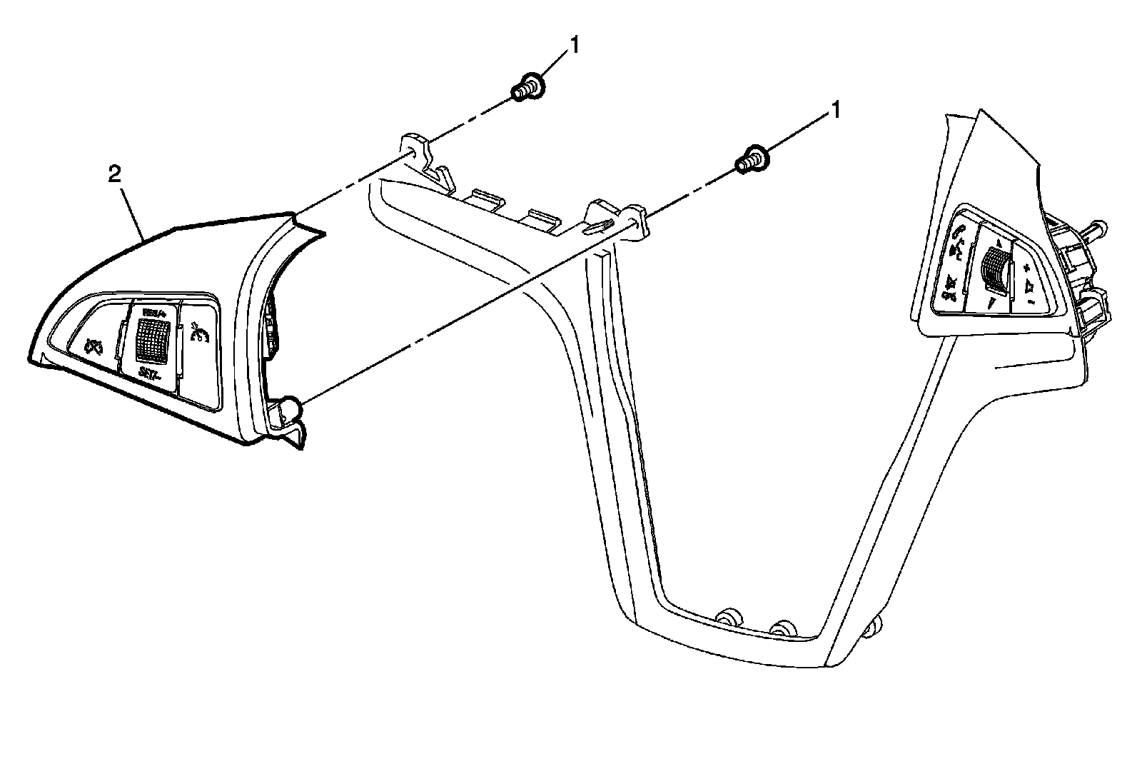 Factory diagram — Cruise Control Switch