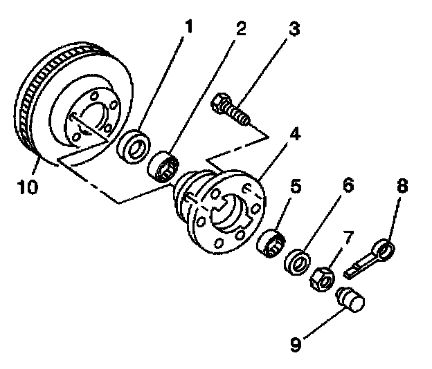 Factory diagram — Wheel Bearing