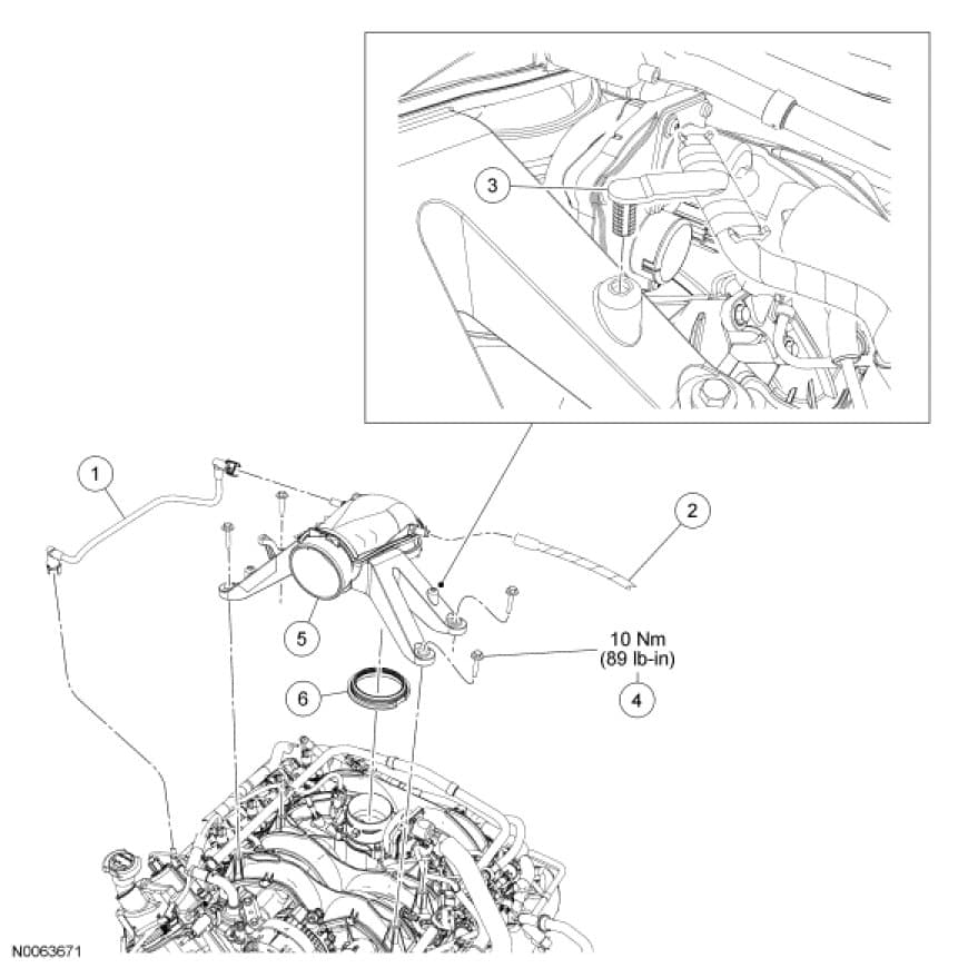 Factory diagram — Oil Pump