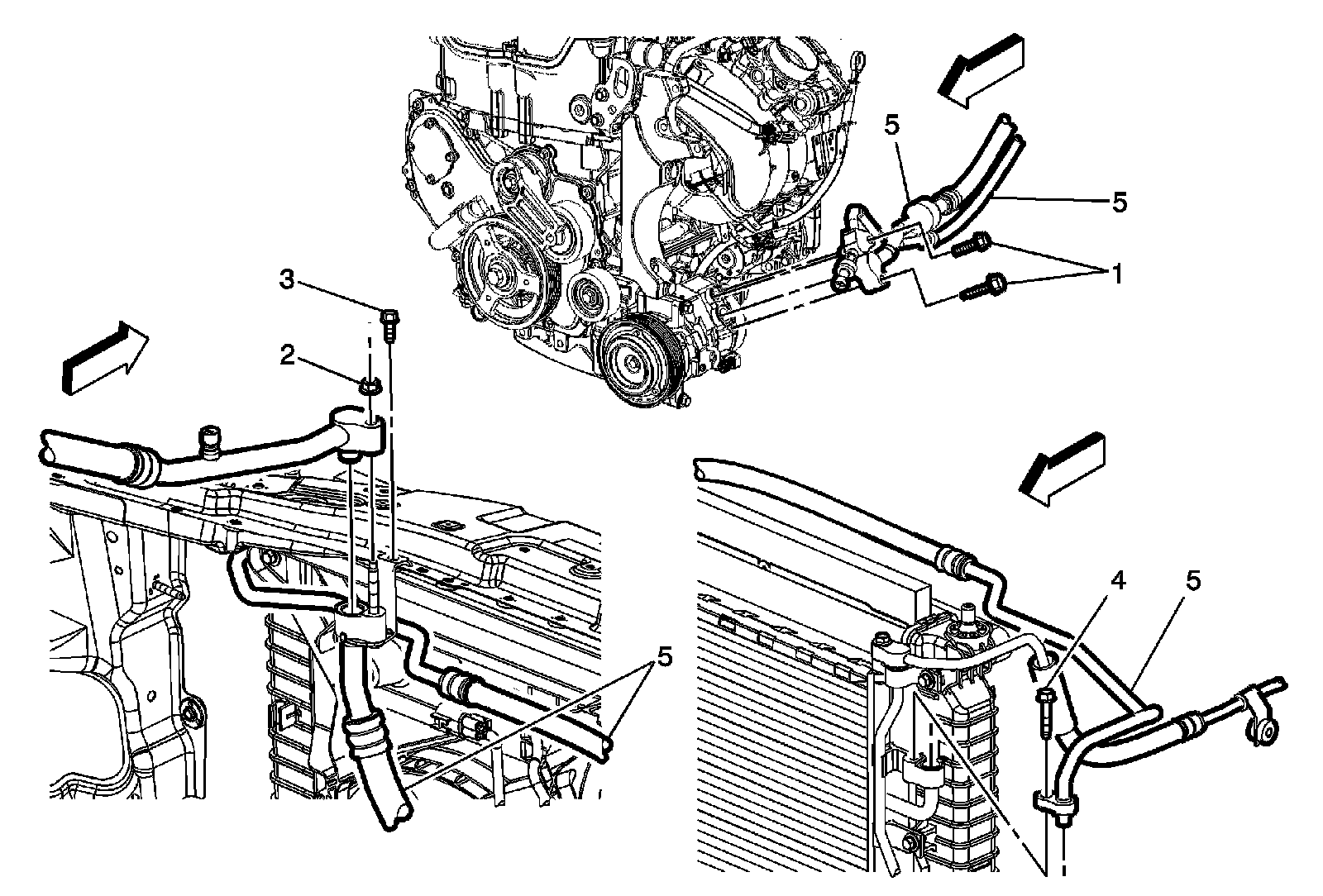 Factory diagram — Hose/Line HVAC