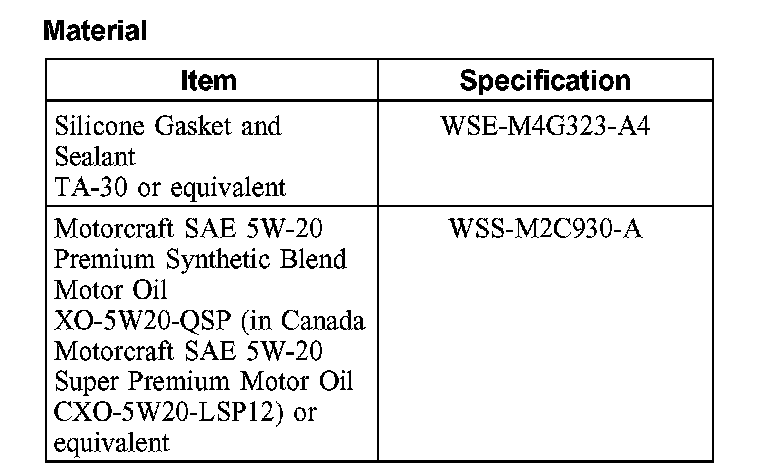 Factory diagram — Oil Pick Up/Strainer