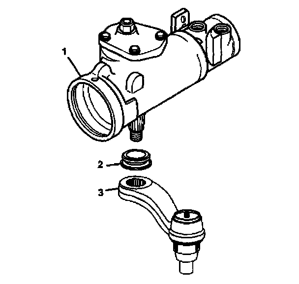 Factory diagram — Pitman Arm