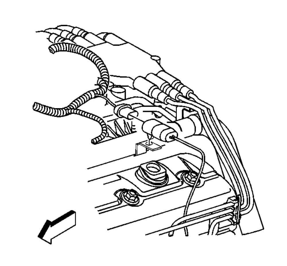 Factory diagram — Exhaust Manifold