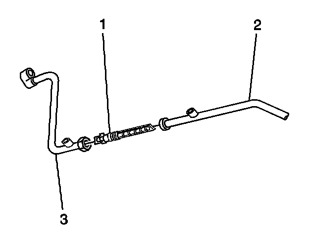 Factory diagram — Expansion Block/Orifice Tube