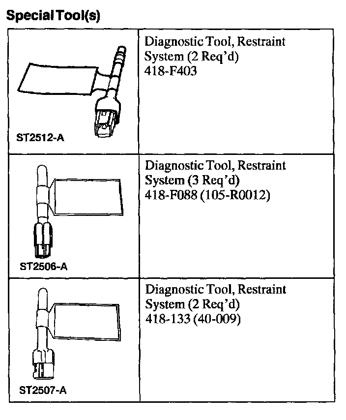 Factory diagram — Clockspring Assembly / Spiral Cable