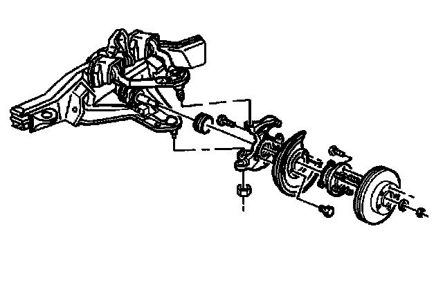 Factory diagram — Brake Rotor Replacement
