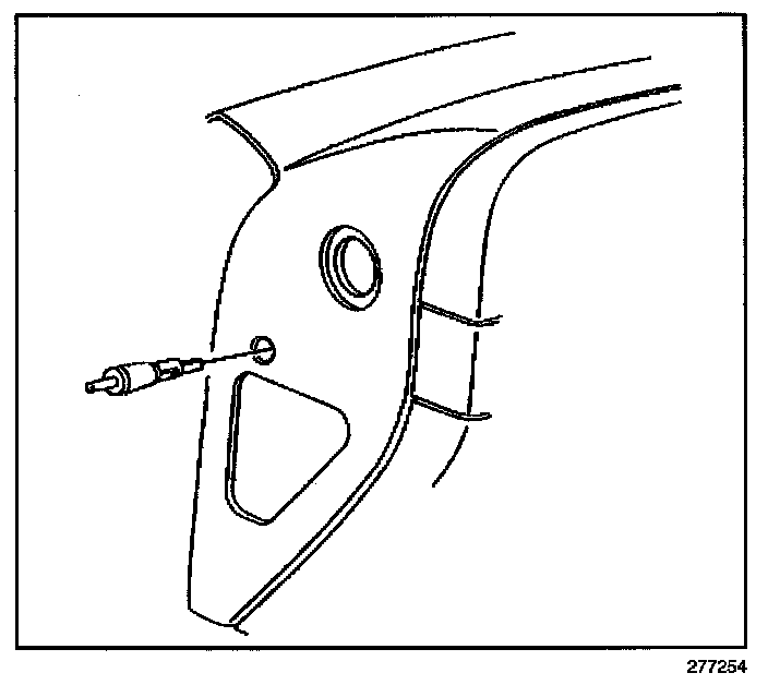 Factory diagram — Door Switch