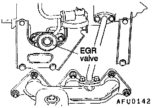 Factory diagram — EGR Valve