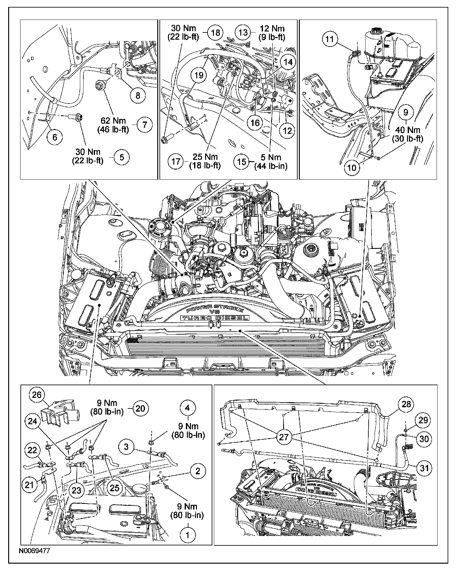 Factory diagram — Battery Cable