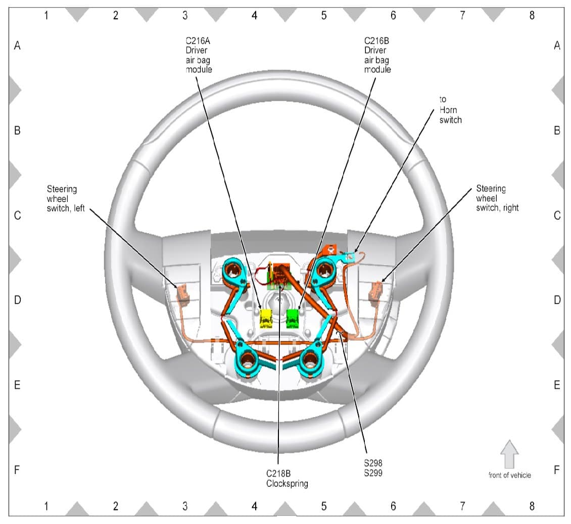 Factory diagram — Horn Switch