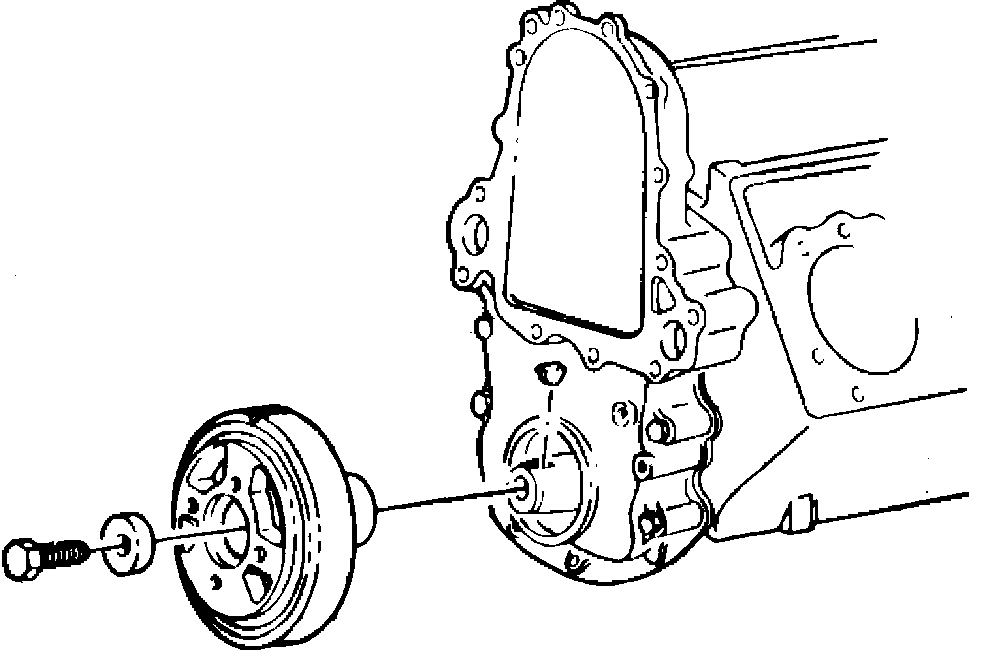 Factory diagram — Harmonic Balancer - Crankshaft Pulley