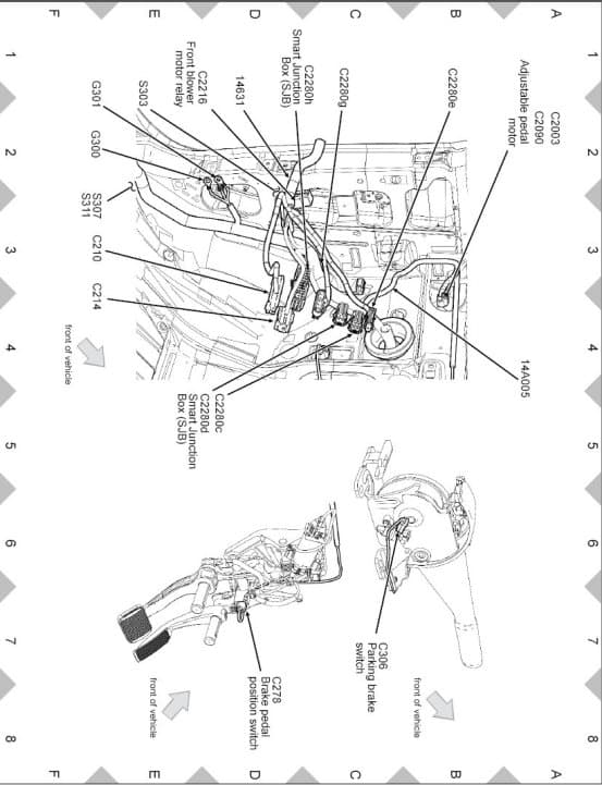 Factory diagram — Brake Light Switch