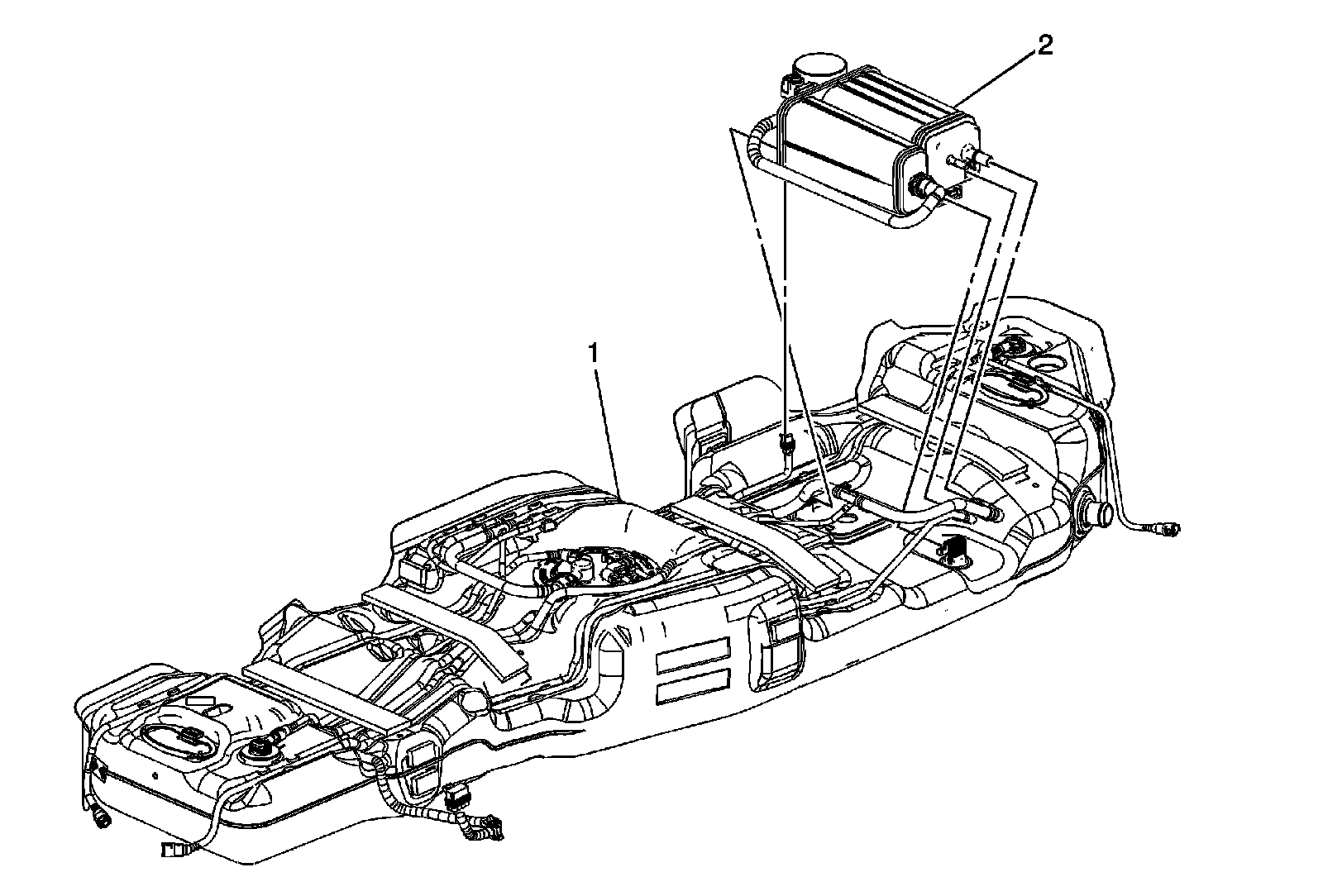 Factory diagram — Evaporative Emission Control Canister