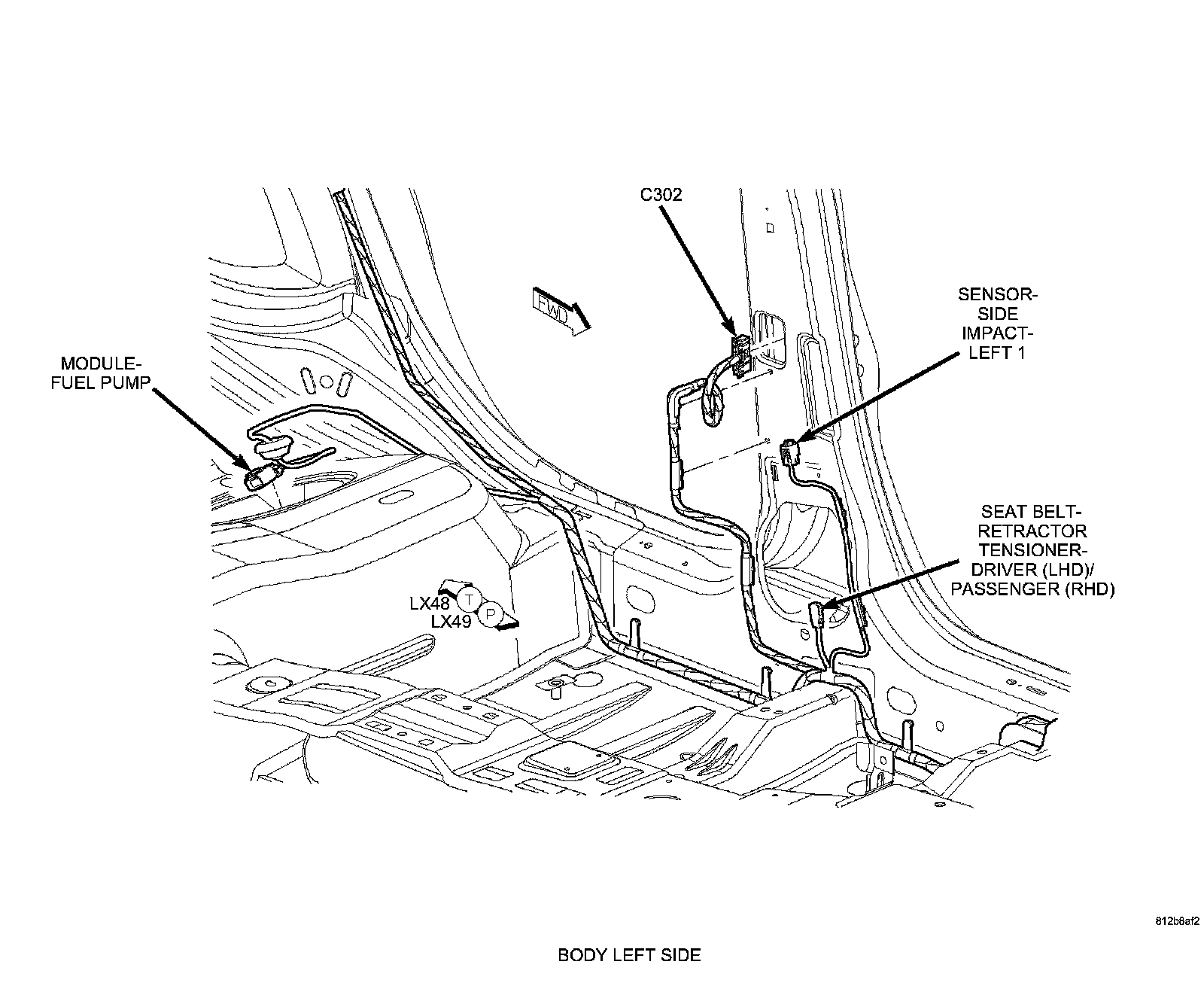 Factory diagram — Fuel Pump