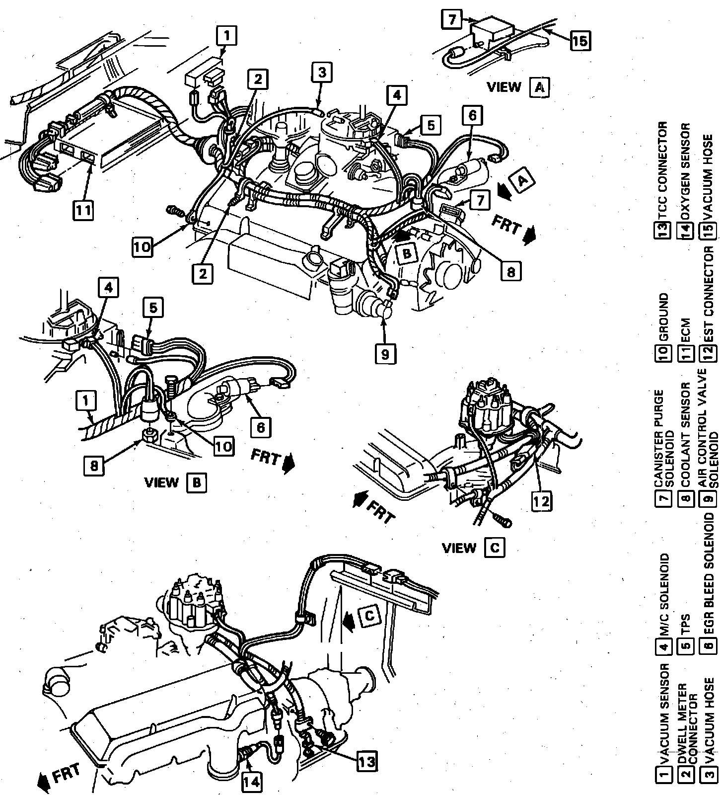 Factory diagram — Throttle Position Sensor