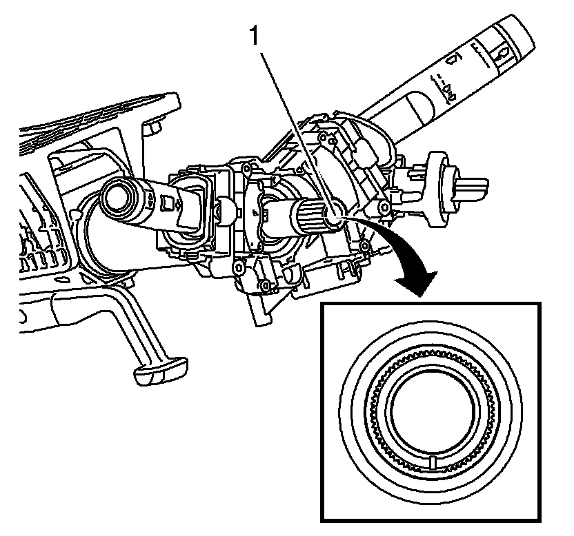 Factory diagram — Clockspring Assembly / Spiral Cable