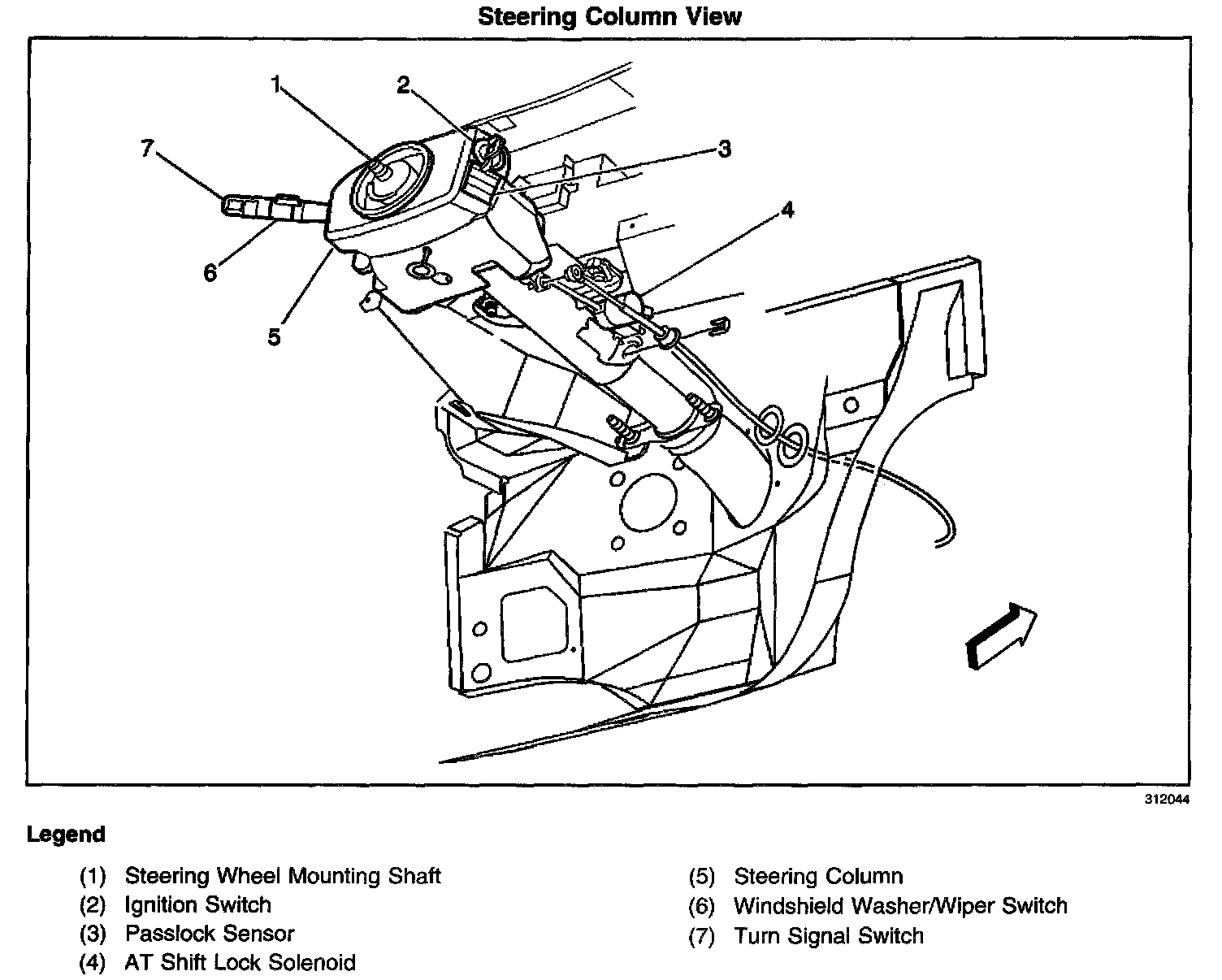 Factory diagram — Shift Interlock