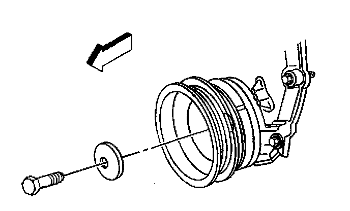 Factory diagram — Harmonic Balancer - Crankshaft Pulley