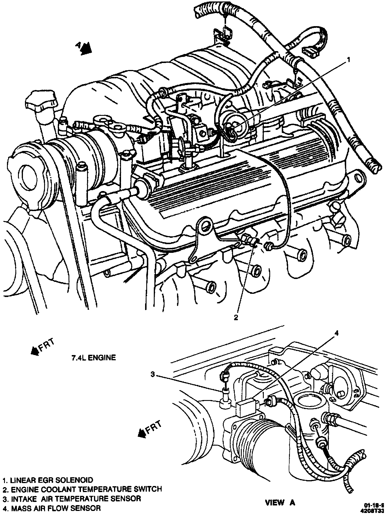 Factory diagram — EGR Control Solenoid