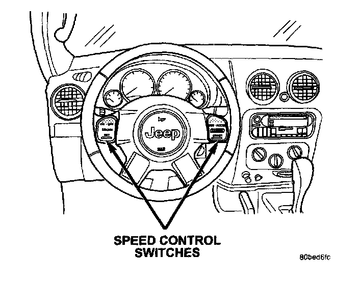 Factory diagram — Cruise Control Switch