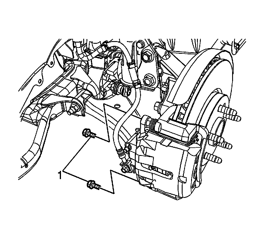 Factory diagram — Brake Caliper