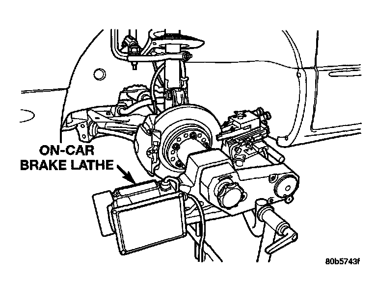 Factory diagram — Brake Rotor/Disc