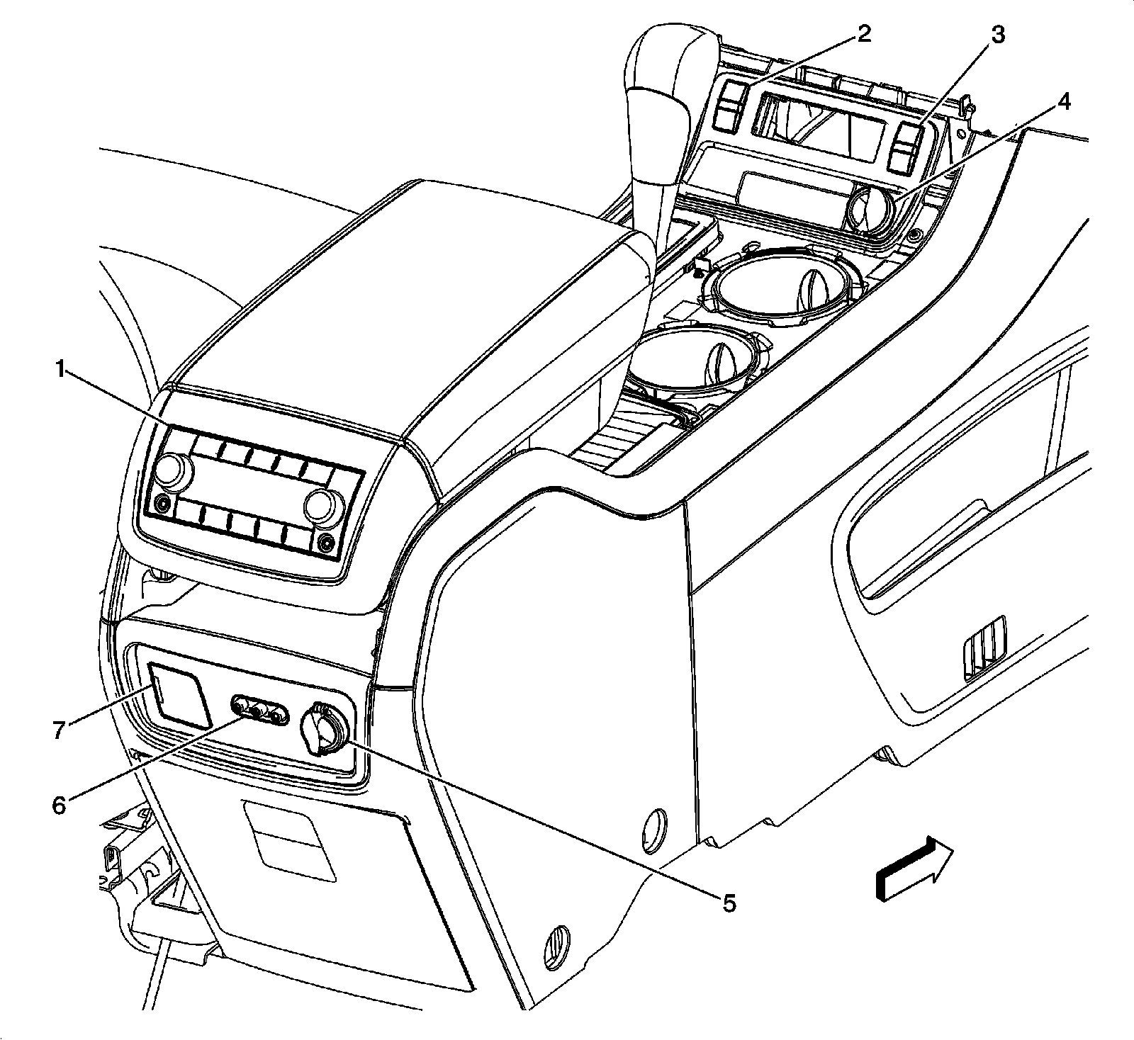 Factory diagram — Heated Seat Switch - Passenger (KA1) or Heated and Cooled Seat Switch- Passenger (KB6)