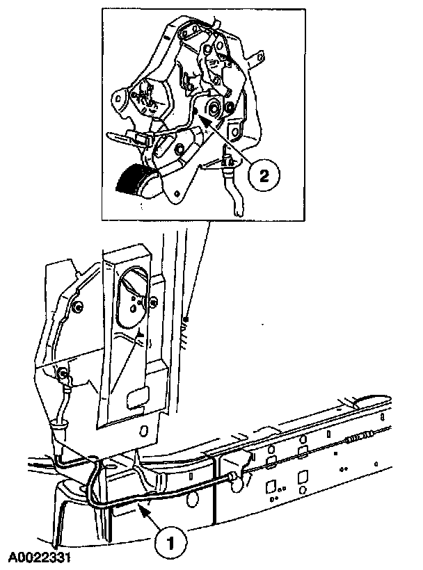 Factory diagram — Parking Brake Control