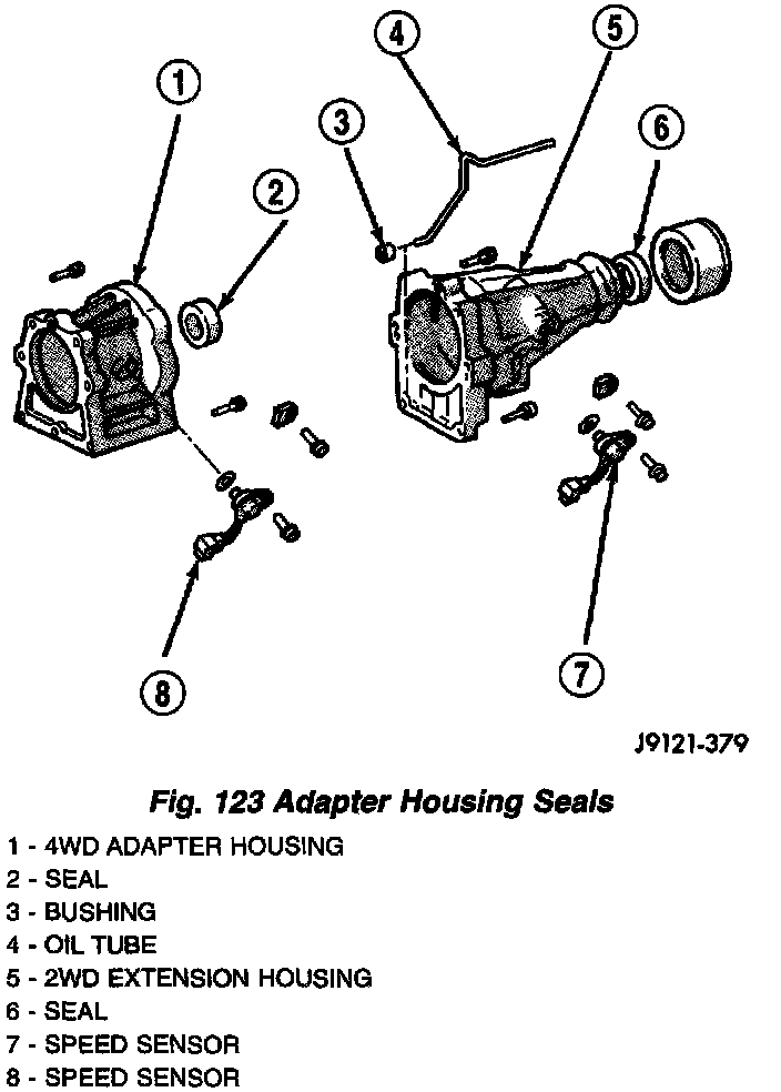 Factory diagram — Seals and Gaskets