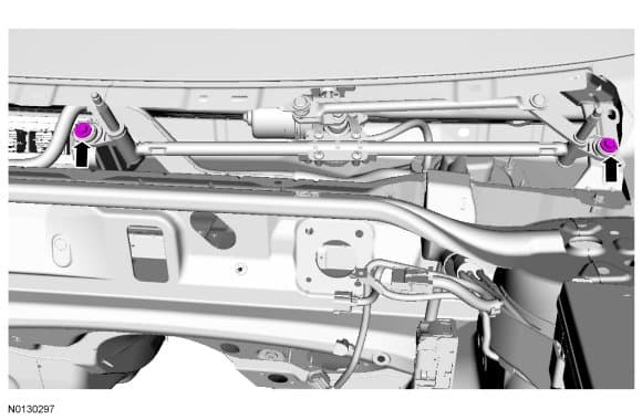 Factory diagram — Wiper Arm