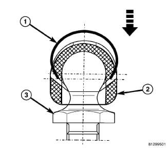 Factory diagram — Trunk / Liftgate Shock / Support