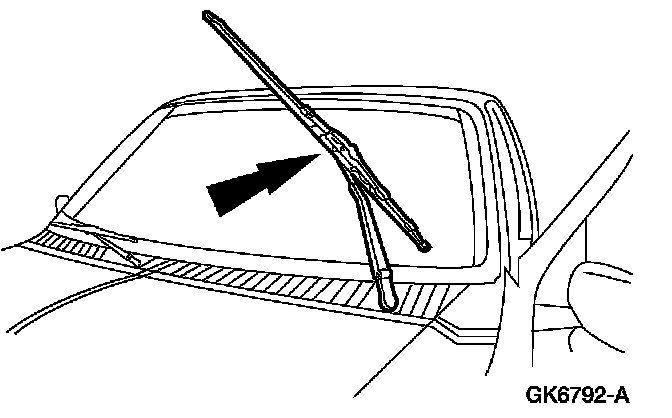 Factory diagram — Wiper Arm